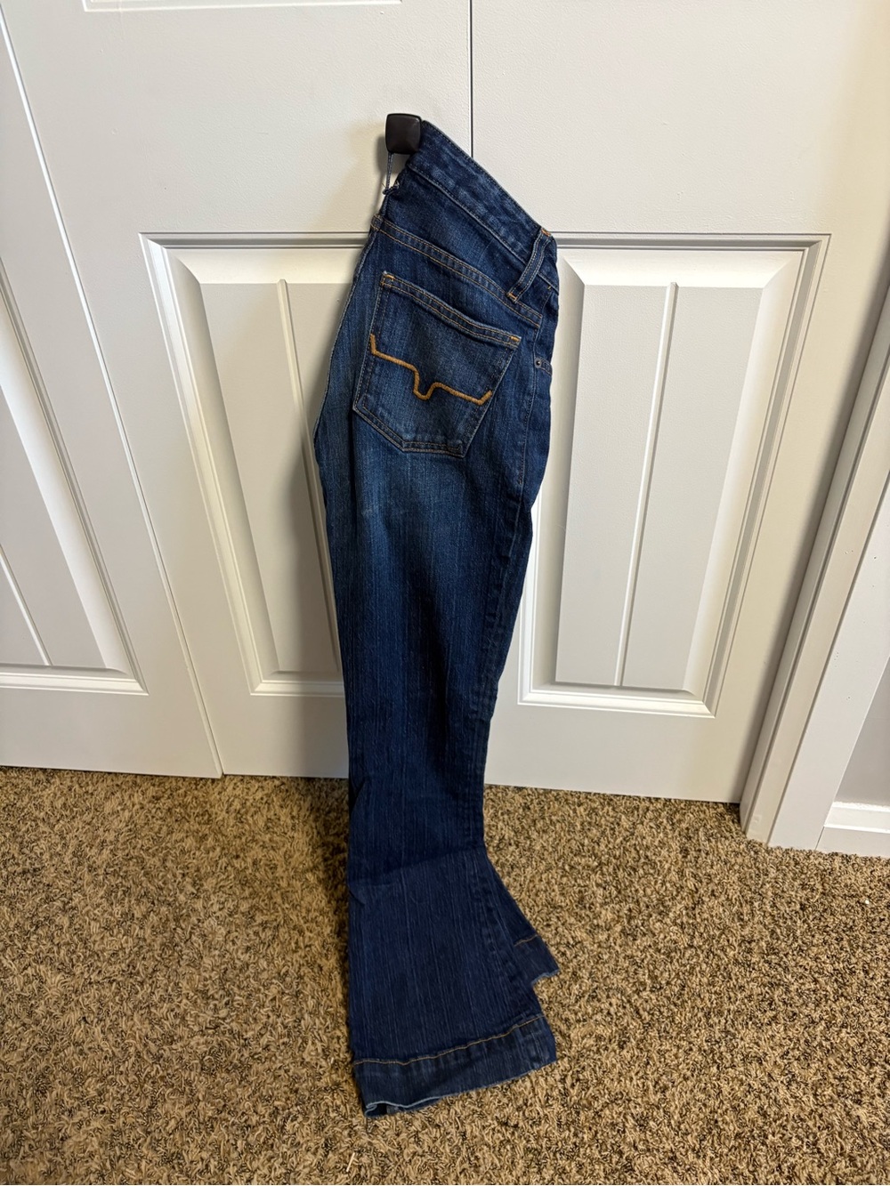Kimes Ranch Women's Dark Blue Flare Jeans